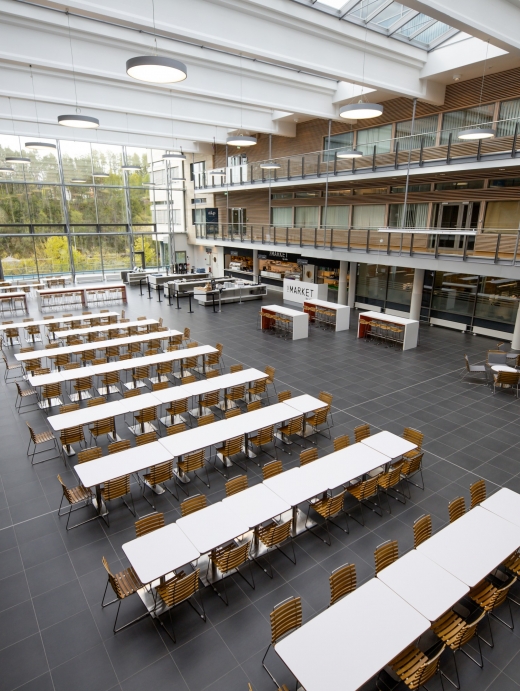 Atriet som daglig kantine