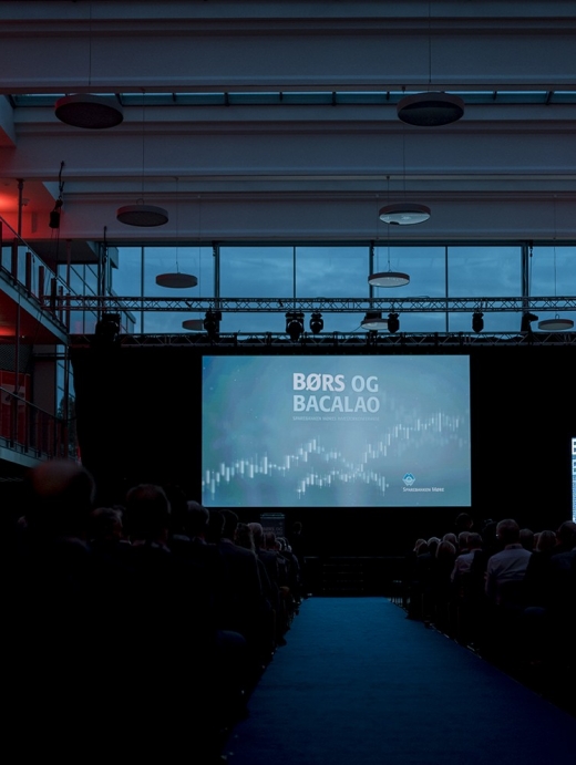 Atriet rigget for konferanse
